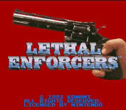 Lethal Enforcers screenshot 3 for Super Nintendo